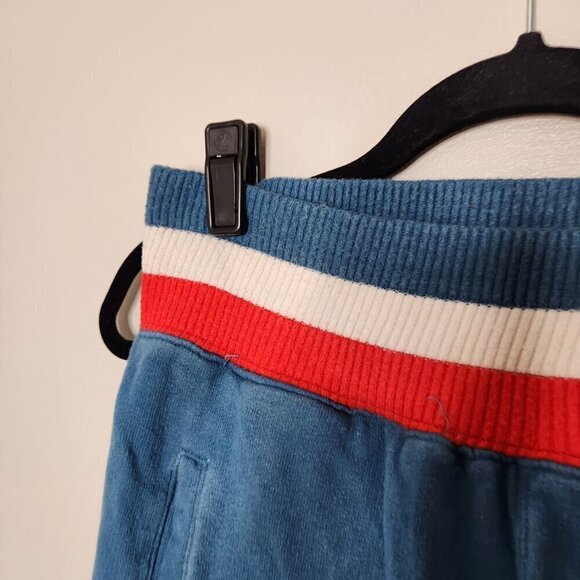 FREE PEOPLE Blue Early Riser Track Pants - Picture 4 of 7